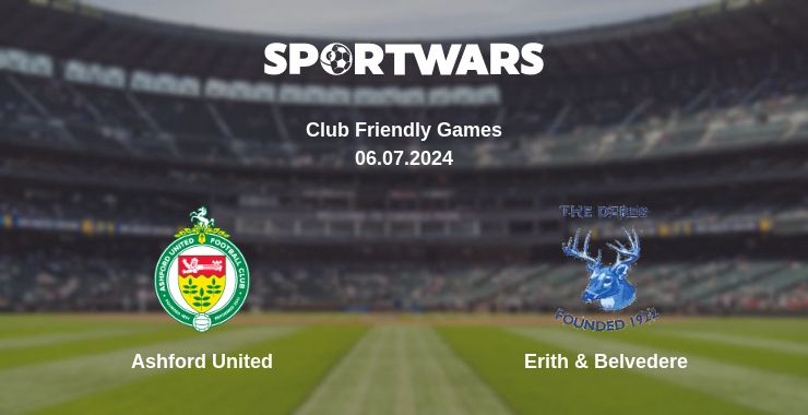 Where to watch the match Ashford United - Erith & Belvedere