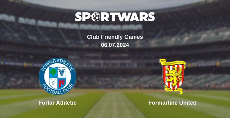 Where to watch the match Forfar Athletic - Formartine United