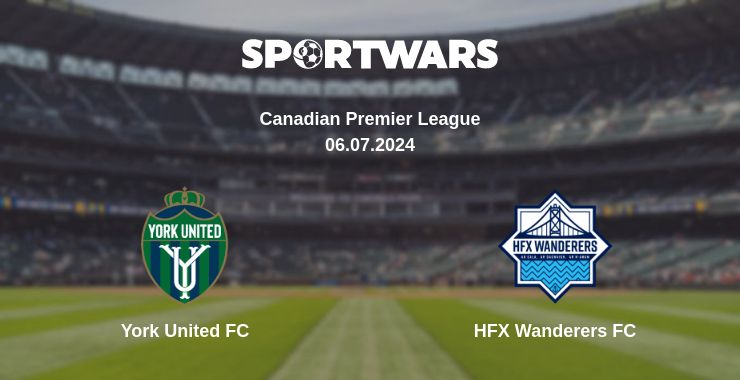 Where to watch the match York United FC - HFX Wanderers FC