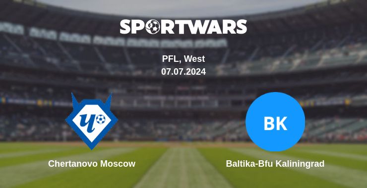 Where to watch the match Chertanovo Moscow - Baltika-Bfu Kaliningrad