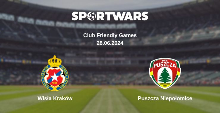 Where to watch the match Wisła Kraków - Puszcza Niepołomice