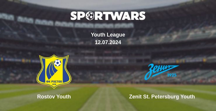 Where to watch the match Rostov Youth - Zenit St. Petersburg Youth