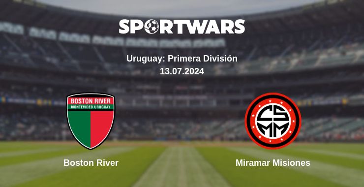 Where to watch the match Boston River - Miramar Misiones