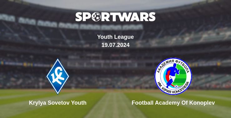 Where to watch the match Krylya Sovetov Youth - Football Academy Of Konoplev