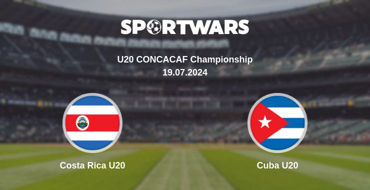 Where to watch the match Costa Rica U20 - Cuba U20