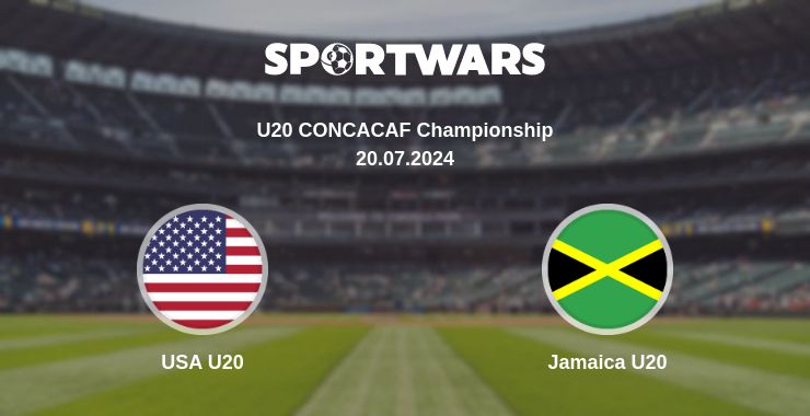 Where to watch the match USA U20 - Jamaica U20