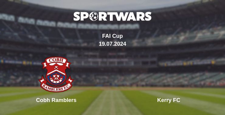 Where to watch the match Cobh Ramblers - Kerry FC