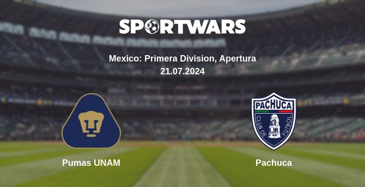 Where to watch the match Pumas UNAM - Pachuca