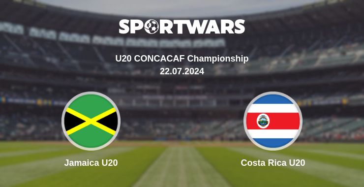 Where to watch the match Jamaica U20 - Costa Rica U20