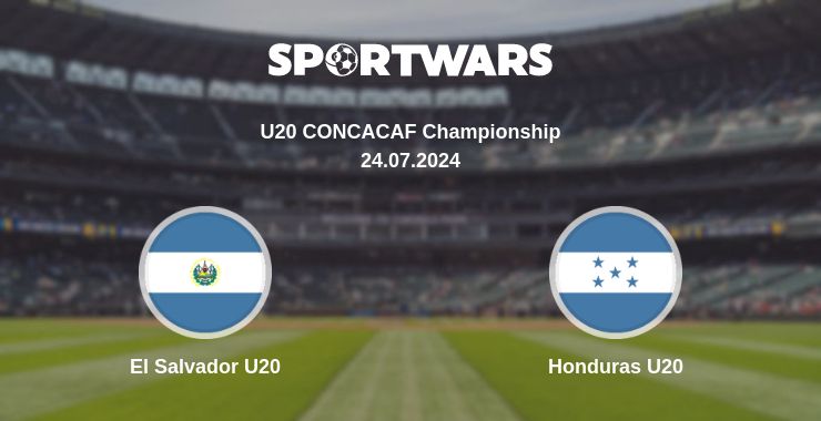 Where to watch the match El Salvador U20 - Honduras U20