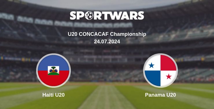 Where to watch the match Haiti U20 - Panama U20