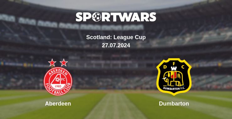 Where to watch the match Aberdeen - Dumbarton