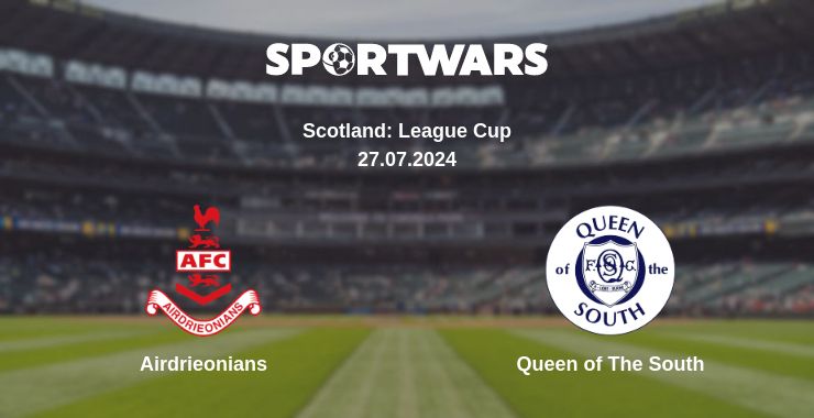 Where to watch the match Airdrieonians - Queen of The South