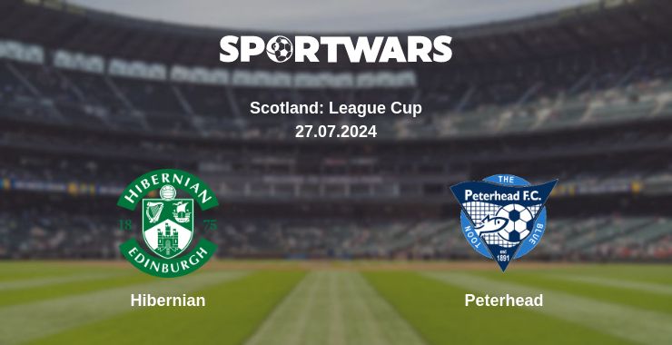 Where to watch the match Hibernian - Peterhead