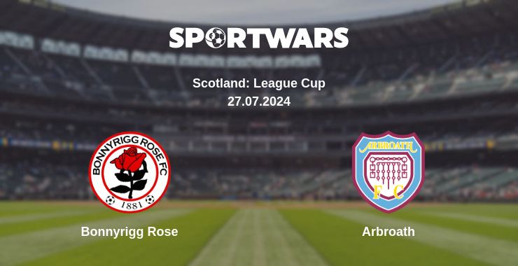 Where to watch the match Bonnyrigg Rose - Arbroath