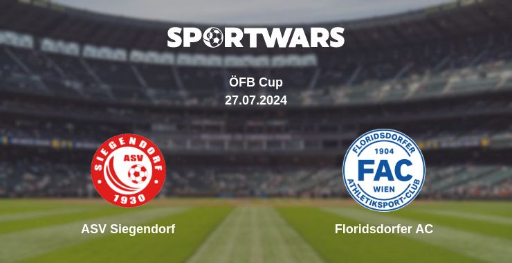 Where to watch the match ASV Siegendorf - Floridsdorfer AC