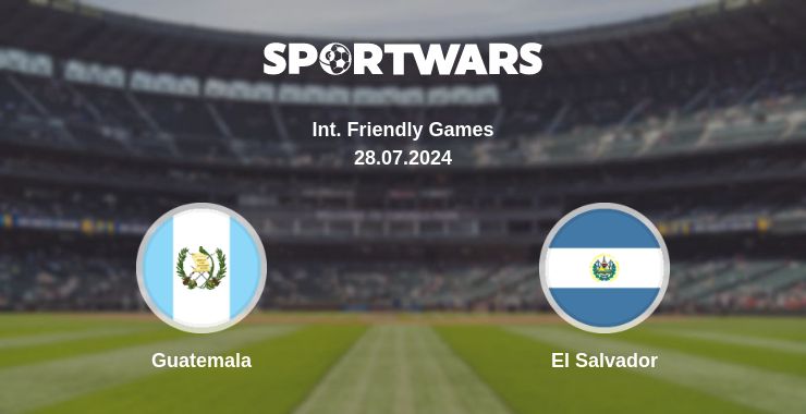 Where to watch the match Guatemala - El Salvador