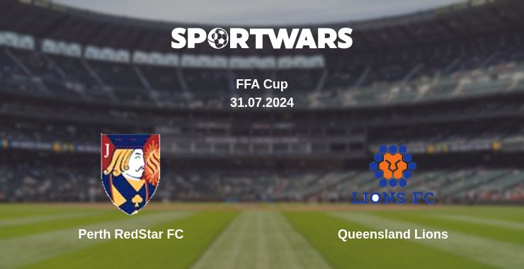 Where to watch the match Perth RedStar FC - Queensland Lions