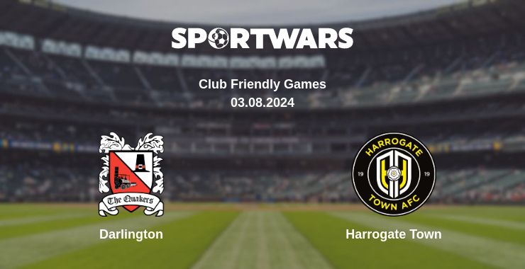 Where to watch the match Darlington - Harrogate Town