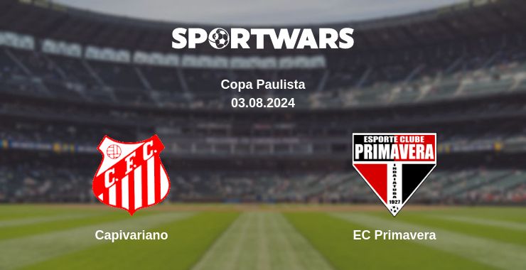 Where to watch the match Capivariano - EC Primavera