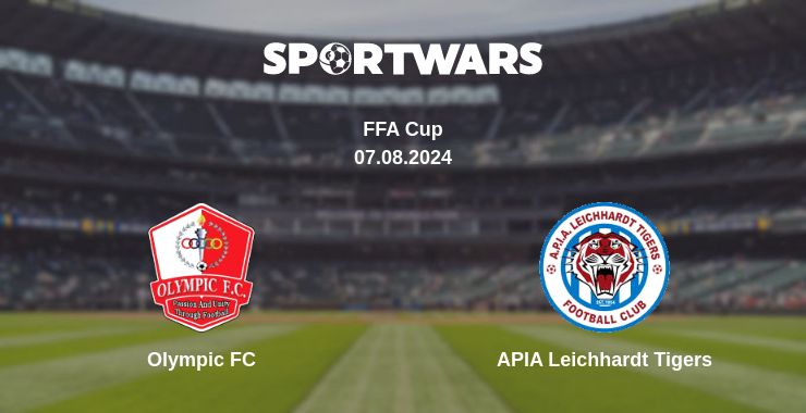 Where to watch the match Olympic FC - APIA Leichhardt Tigers