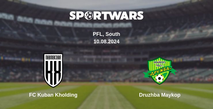 Where to watch the match FC Kuban Kholding - Druzhba Maykop