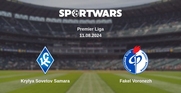 Where to watch the match Krylya Sovetov Samara - Fakel Voronezh