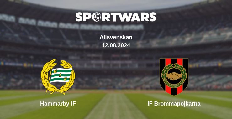 Where to watch the match Hammarby IF - IF Brommapojkarna