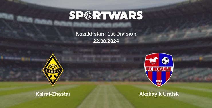 Where to watch the match Kairat-Zhastar - Akzhayik Uralsk