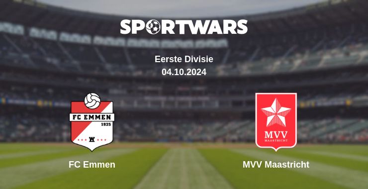 Where to watch the match FC Emmen - MVV Maastricht