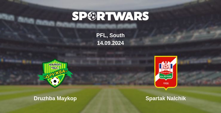 Where to watch the match Druzhba Maykop - Spartak Nalchik