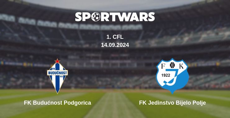 Where to watch the match FK Budućnost Podgorica - FK Jedinstvo Bijelo Polje