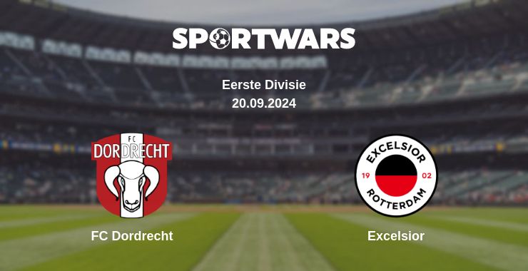 Where to watch the match FC Dordrecht - Excelsior