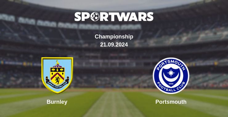 Where to watch the match Burnley - Portsmouth