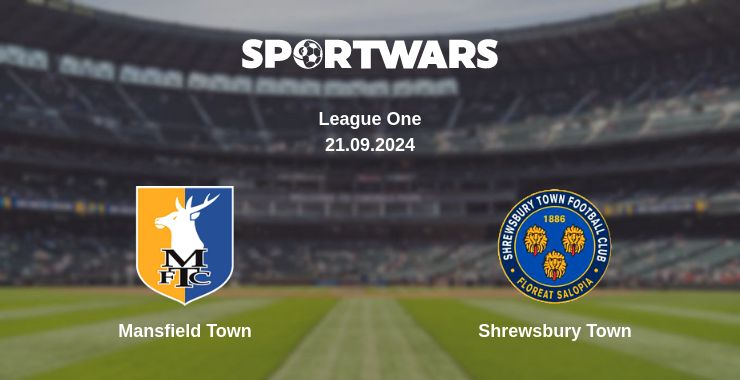 Where to watch the match Mansfield Town - Shrewsbury Town