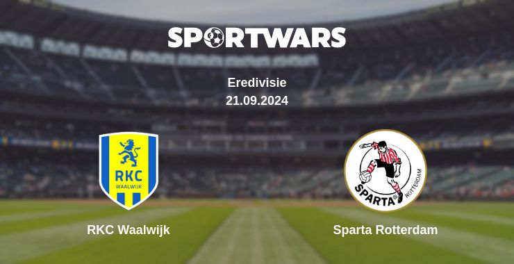 Where to watch the match RKC Waalwijk - Sparta Rotterdam