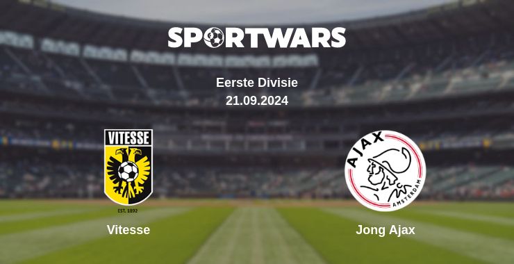 Where to watch the match Vitesse - Jong Ajax