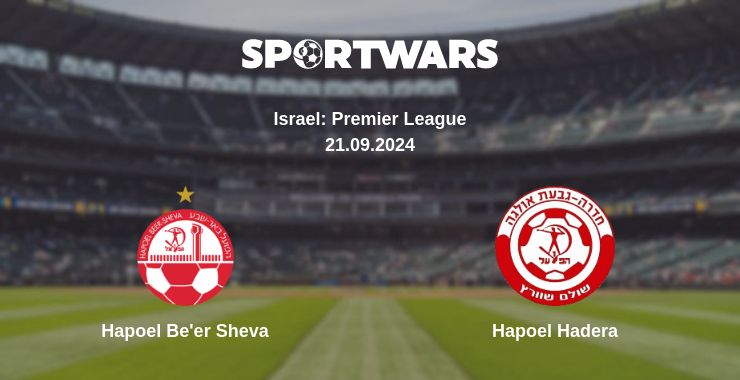 Where to watch the match Hapoel Be'er Sheva - Hapoel Hadera