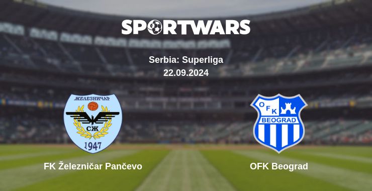 Where to watch the match FK Železničar Pančevo - OFK Beograd