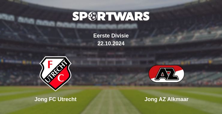 Where to watch the match Jong FC Utrecht - Jong AZ Alkmaar