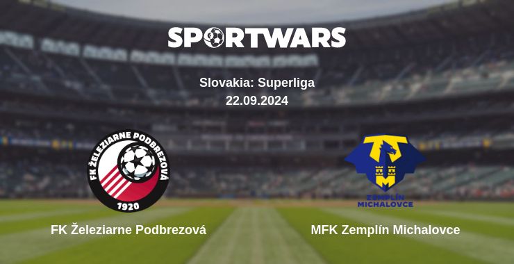 Where to watch the match FK Železiarne Podbrezová - MFK Zemplín Michalovce