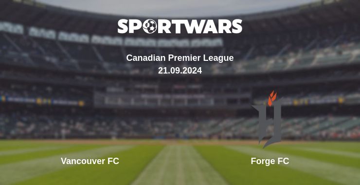 Where to watch the match Vancouver FC - Forge FC