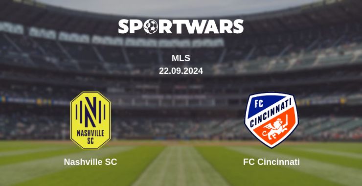 Where to watch the match Nashville SC - FC Cincinnati