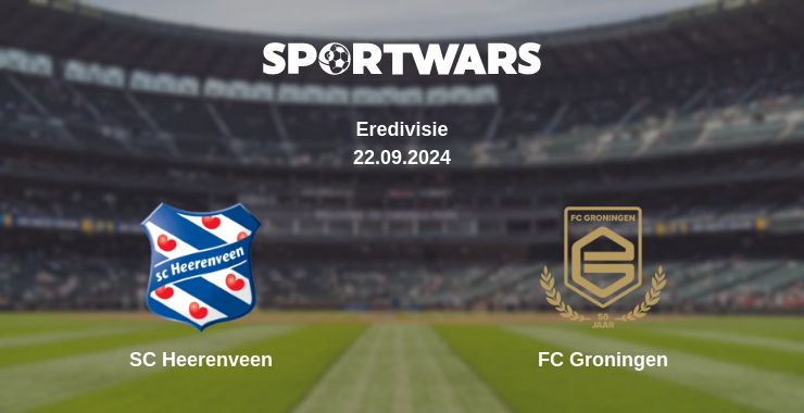 Where to watch the match SC Heerenveen - FC Groningen