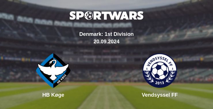 Where to watch the match HB Køge - Vendsyssel FF