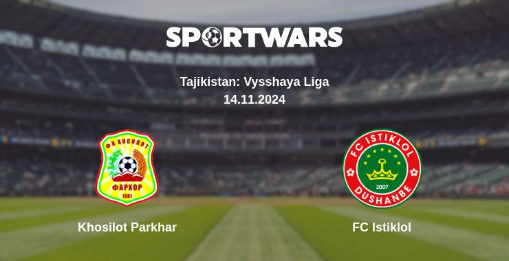 Where to watch the match Khosilot Parkhar - FC Istiklol