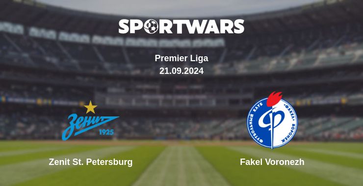 Where to watch the match Zenit St. Petersburg - Fakel Voronezh