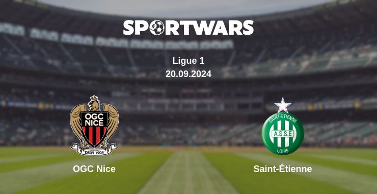 Where to watch the match OGC Nice - Saint-Étienne