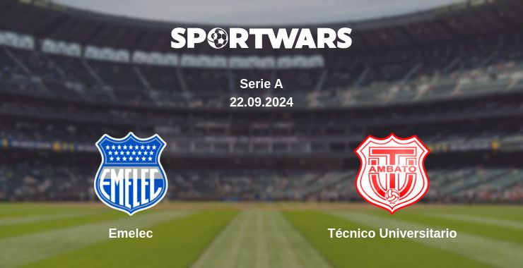 Where to watch the match Emelec - Técnico Universitario