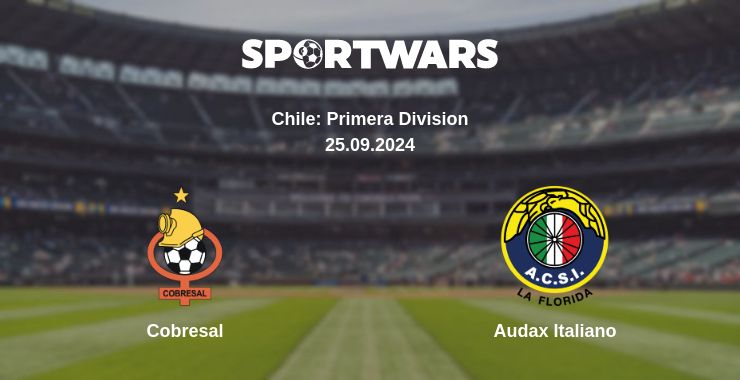 Where to watch the match Cobresal - Audax Italiano